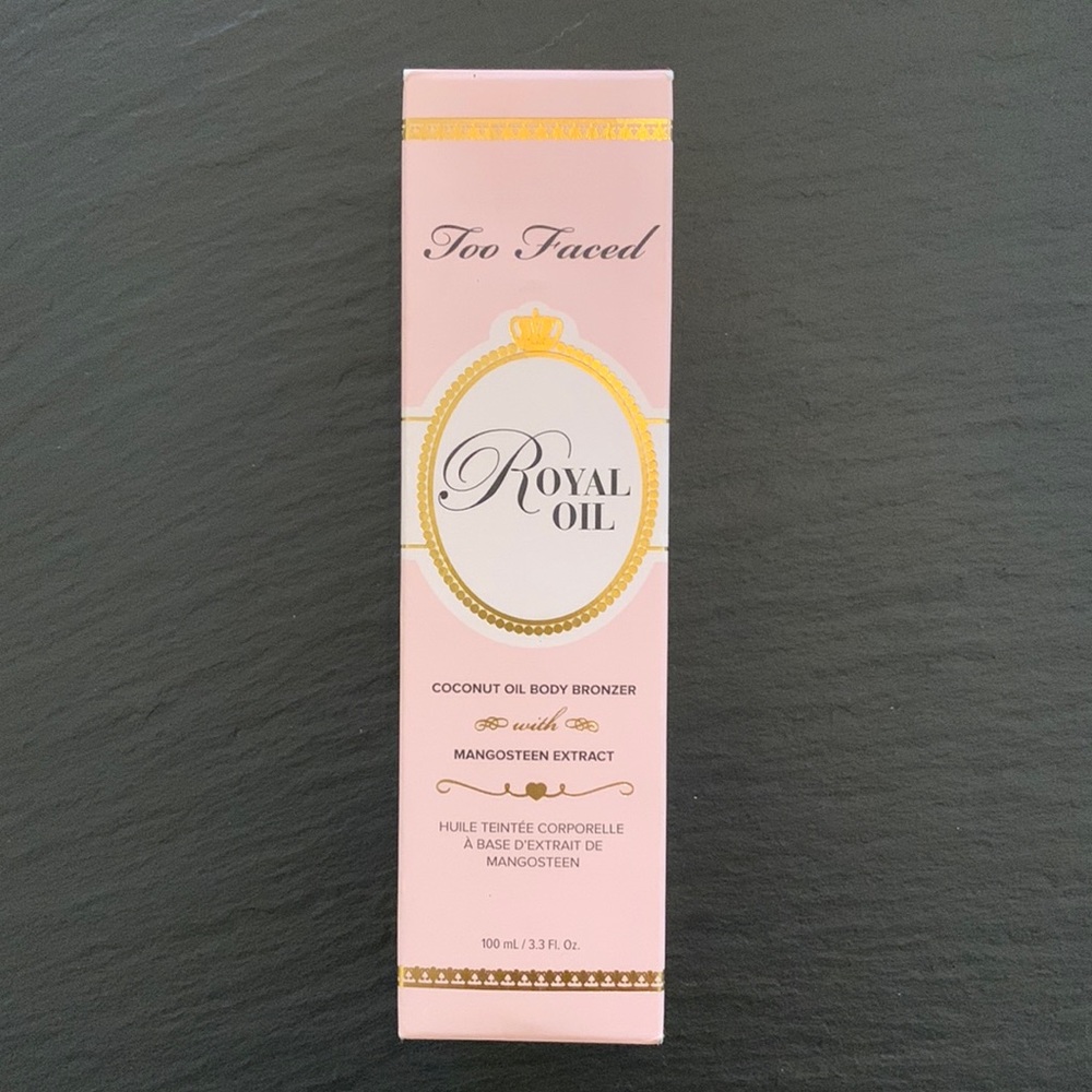 Too Faced royal oil coconut oil body bronzer